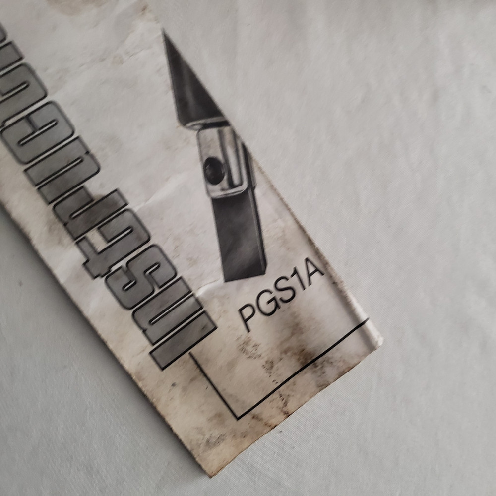 Snap-on, PGS1A Air Powered Scraper, with Accessories tested works