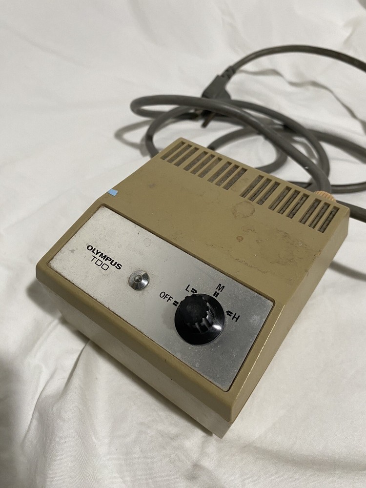 Olympus TDO Auxiliary Microscope Light Source And Lamp (broken)