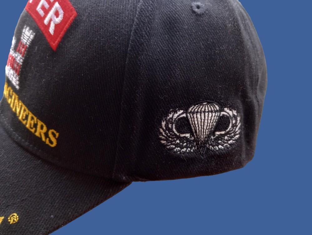 U.S ARMY COMBAT ENGINEERS SAPPER HAT ESSAYONS OFFICIAL LICENSED BALL CAP