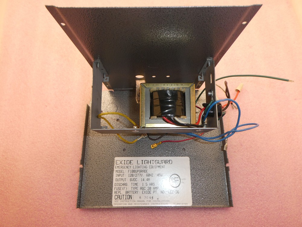 EXIDE MODEL F100 ASSEMBLY EWS-YD9502