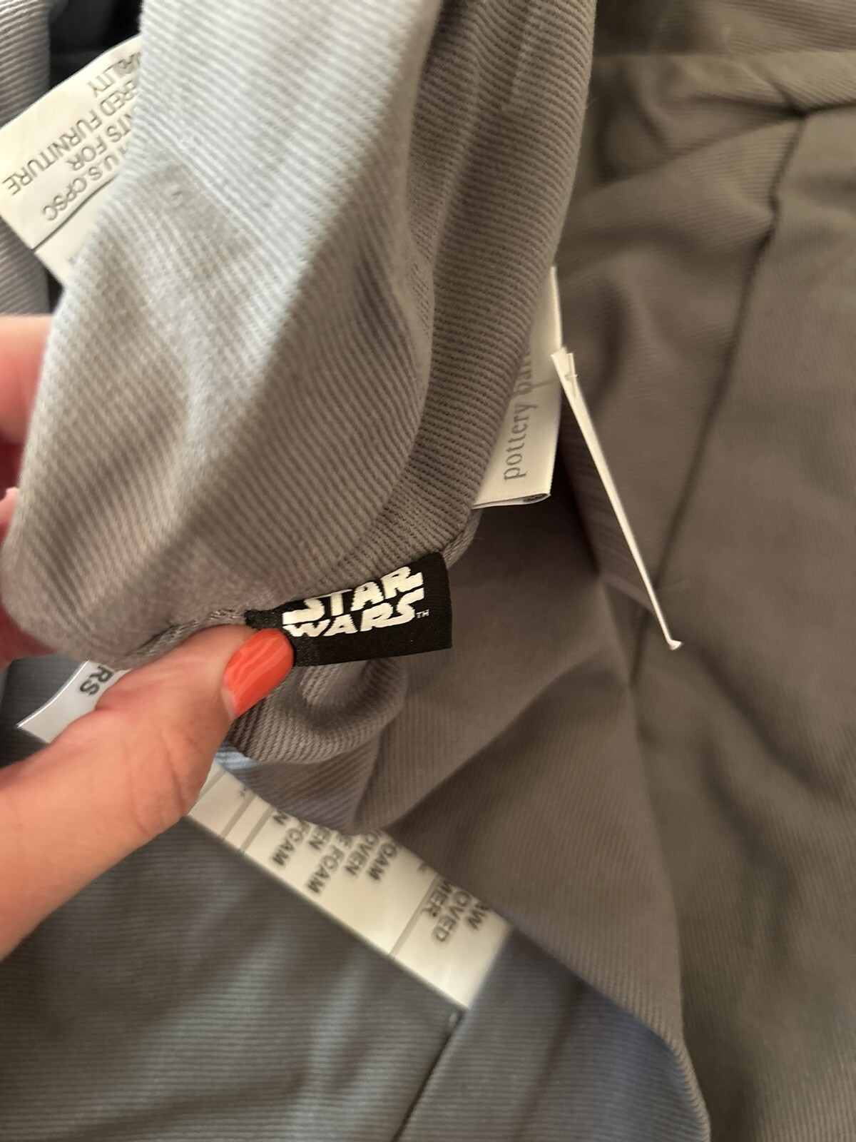 Pottery Barn Kids Star Wars Grogu Regular Anywhere Chair Cover ONLY MONO “KAI”