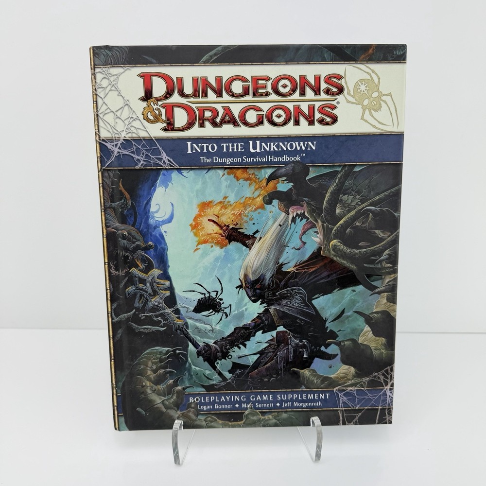 Dungeons & Dragons Into the Unknown 4th Edition Sourcebook D&D Survival Handbook