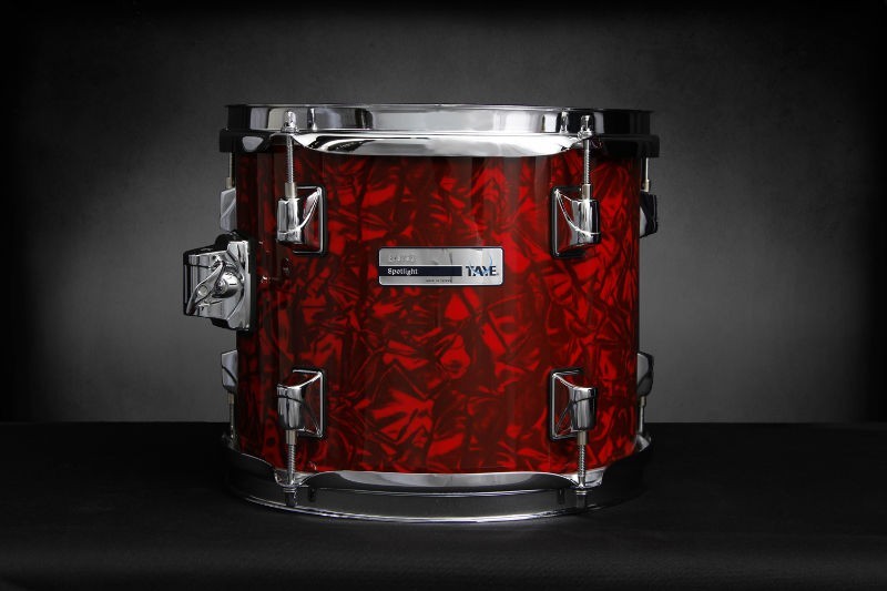 Taye SpotLight Tom Tom 13x10'', Graphic Red