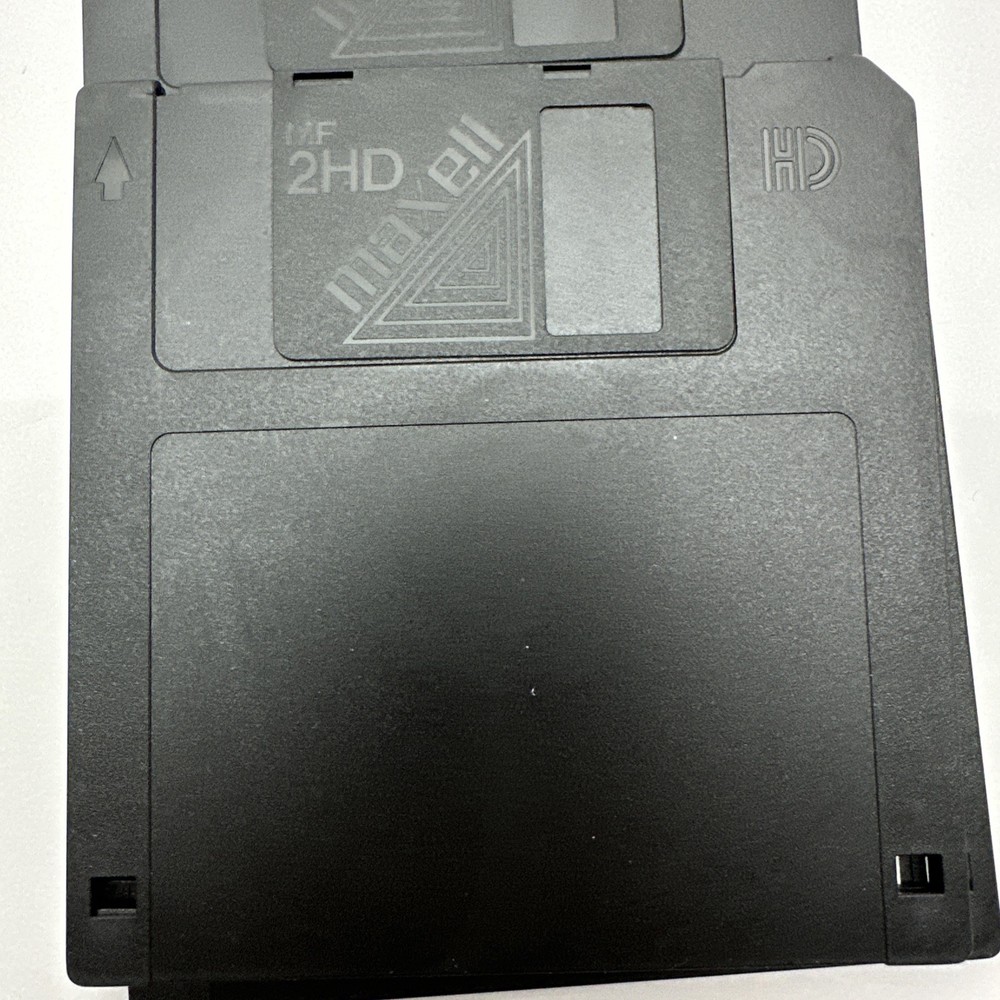 Maxell High Density Computer Floppy Disks 9 Pack MF 2HD Open Box