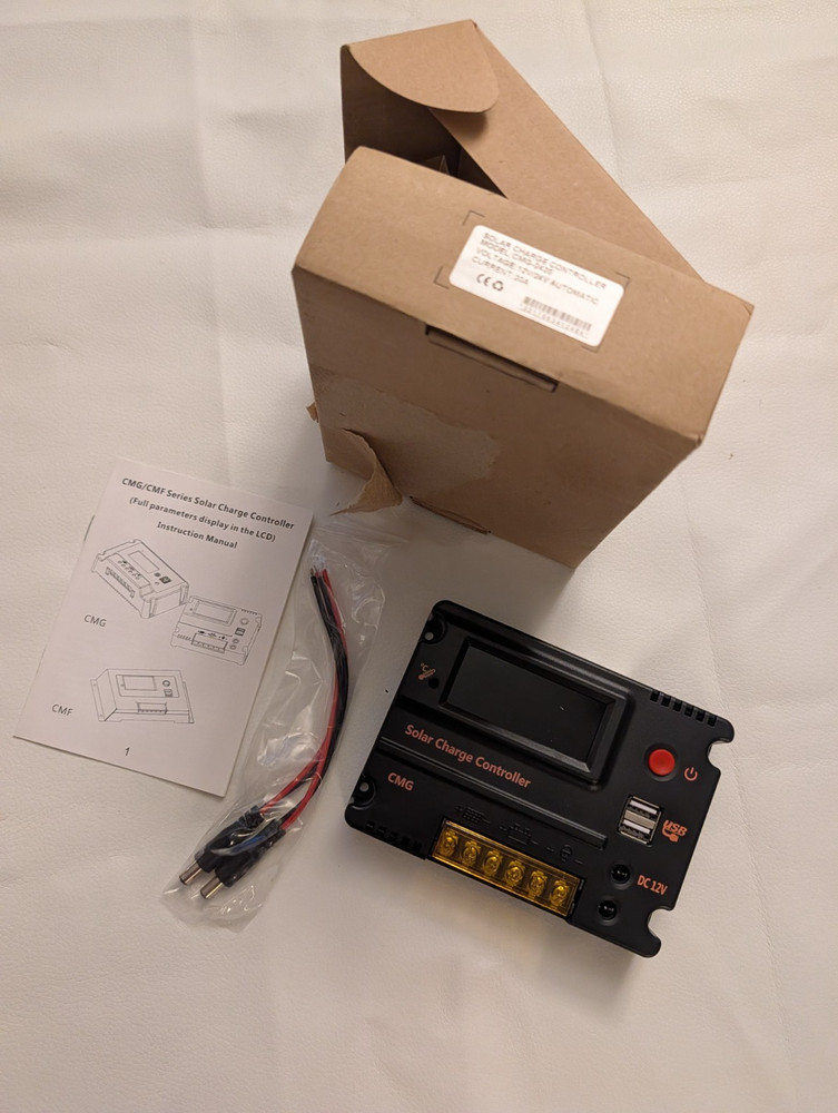 CMG/CMF SERIES SOLAR CHARGE CONTROLLER 20AMP CMG-2420