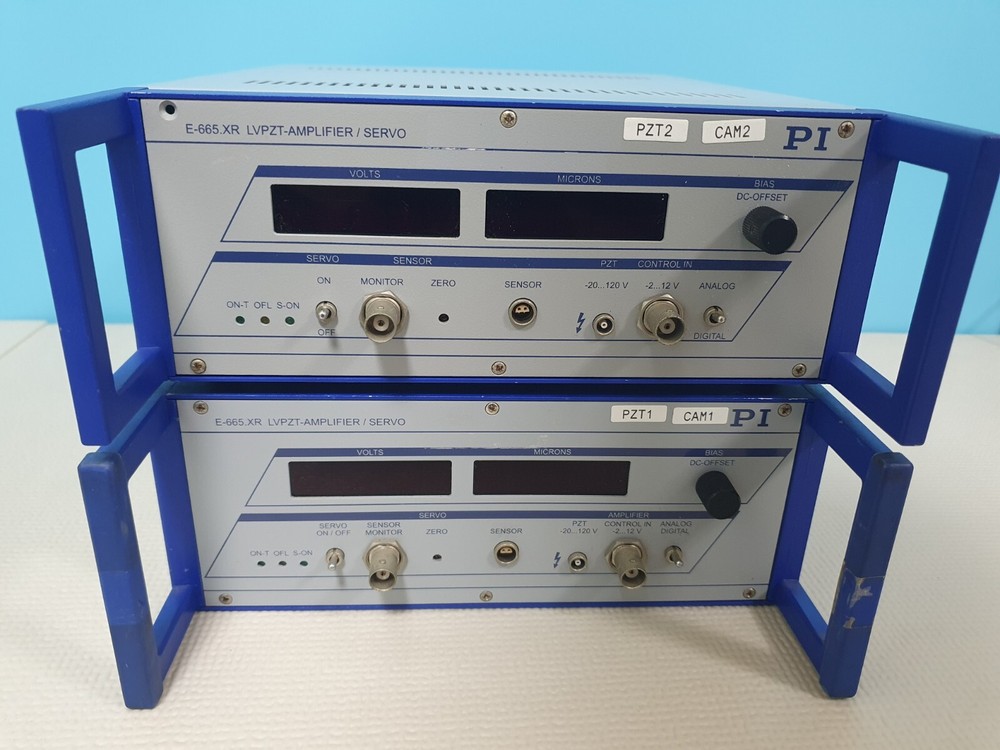 1PC PI E-665.XR E-655.SR LVPZT-AMPLIFIER / SERVO