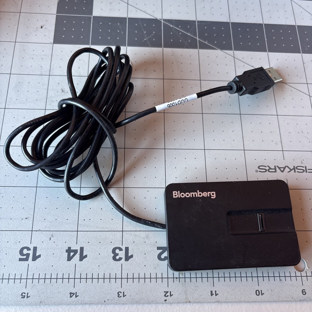 Bloomberg Anywhere B-Unit Fingerprint Sensor Biometric Authentication Device