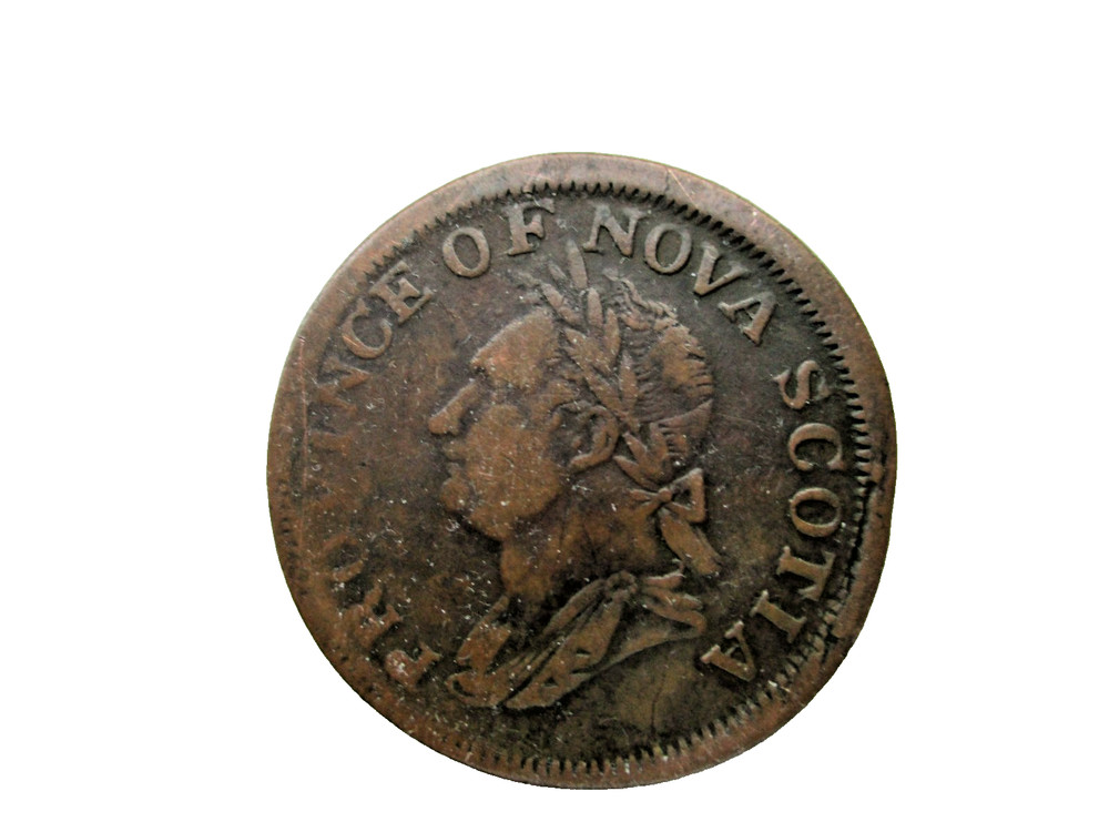 1832 One Penny token George IV Copper