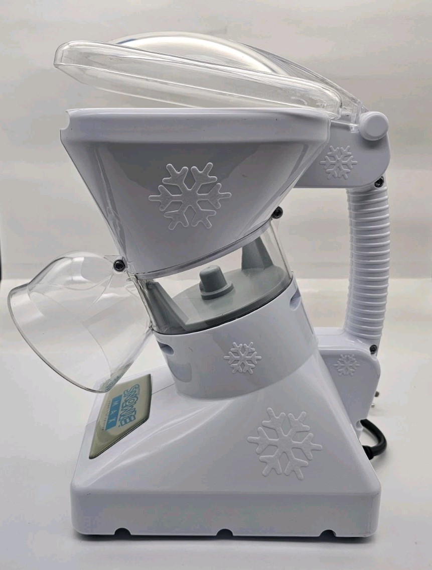 Little Snowie Max Snow Cone Machine Premium Shaved Ice Maker