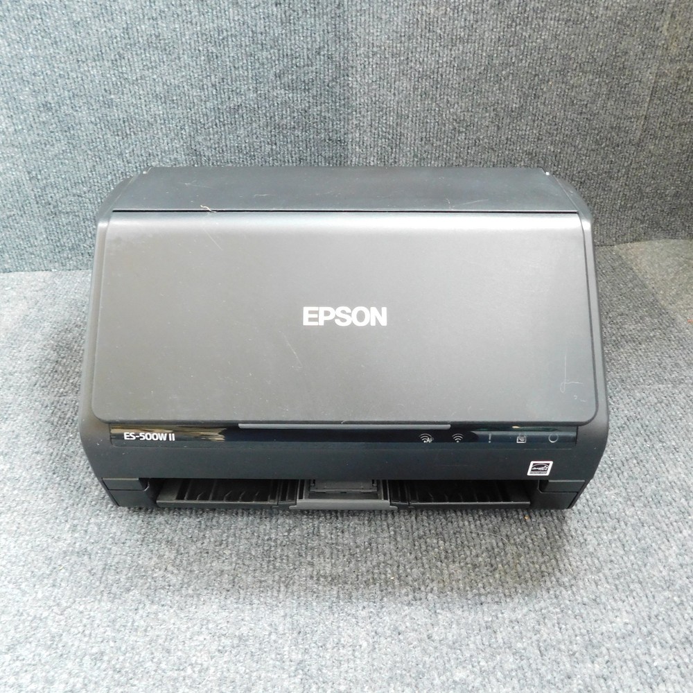 Epson Scanner ES-500W II WorkForce 5Ghz Wireless Duplex Document Postcard J382E