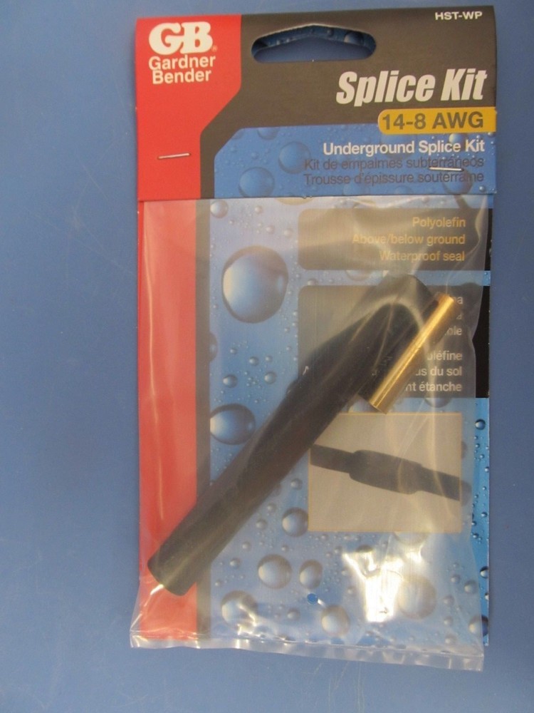 Gardner Bender HST-WP Underground Splice Kit, 1/Ea # HST-WP   NEW