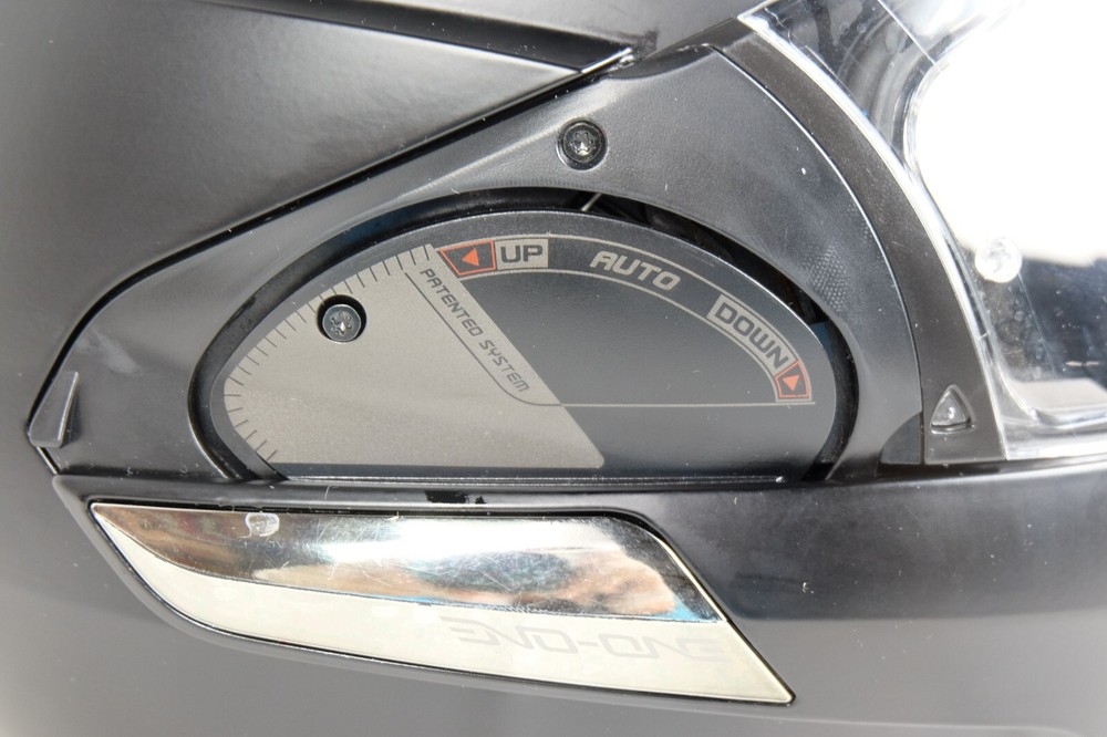 SHARK EVO One 2 Solid Helmet Black w/ Carry Bag Size Large