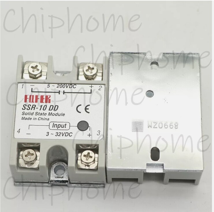 1PC SSR-10 DD DC 5-60V/3-32V DC Solid State Relay for PID Temperature Controller