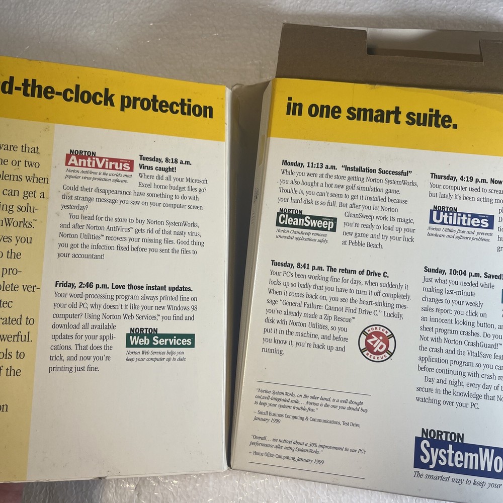 NORTON SYSTEMWORKS VERSION 2.0 Year 2000 SYMANTEC