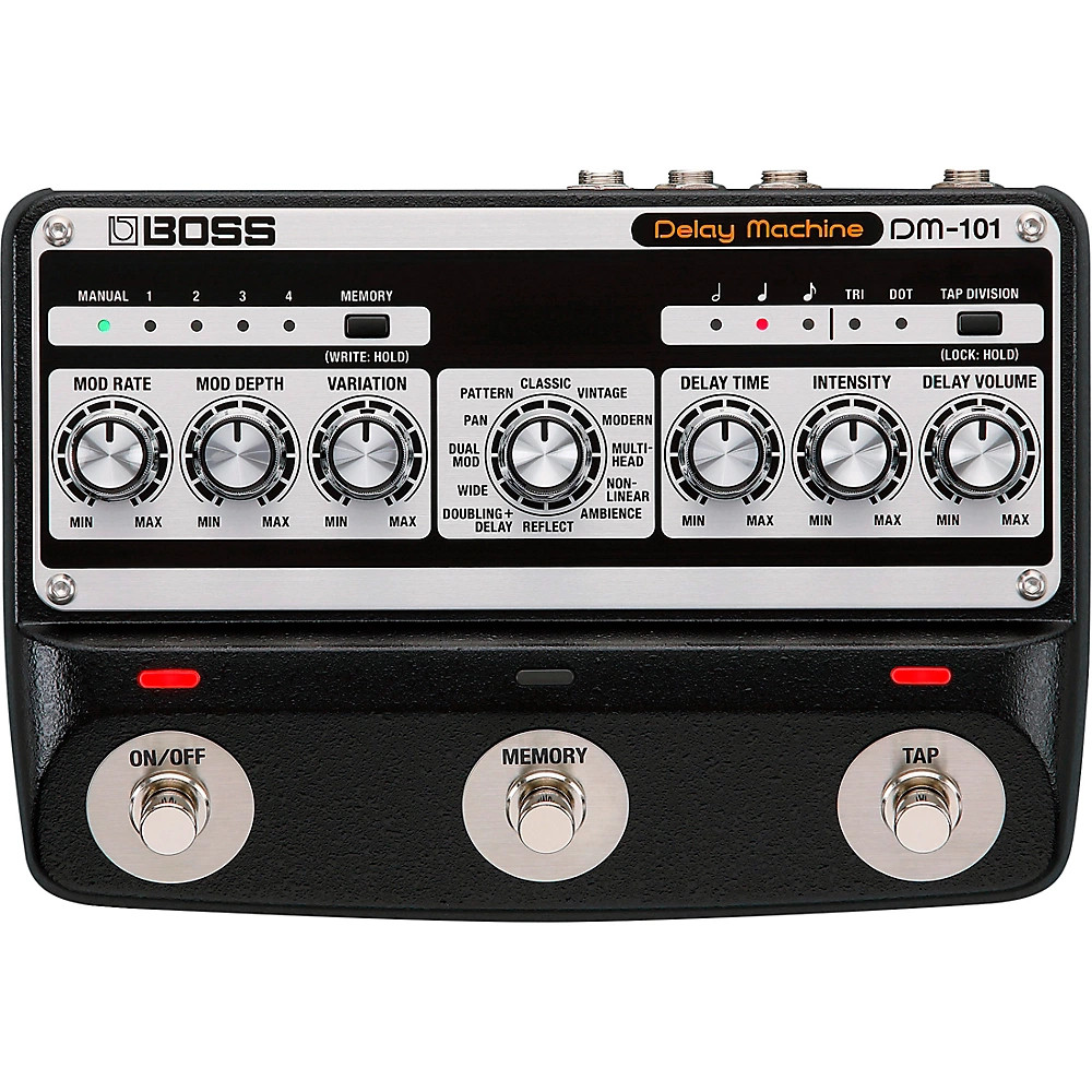 BOSS DM-101 Delay Machine Effects Pedal Black LN