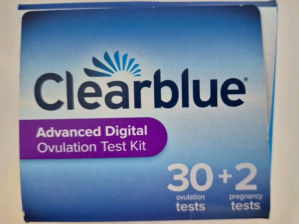 Clearblue Advanced Digital Ovulation Test Kit, 32 Ct. Exp 8/27