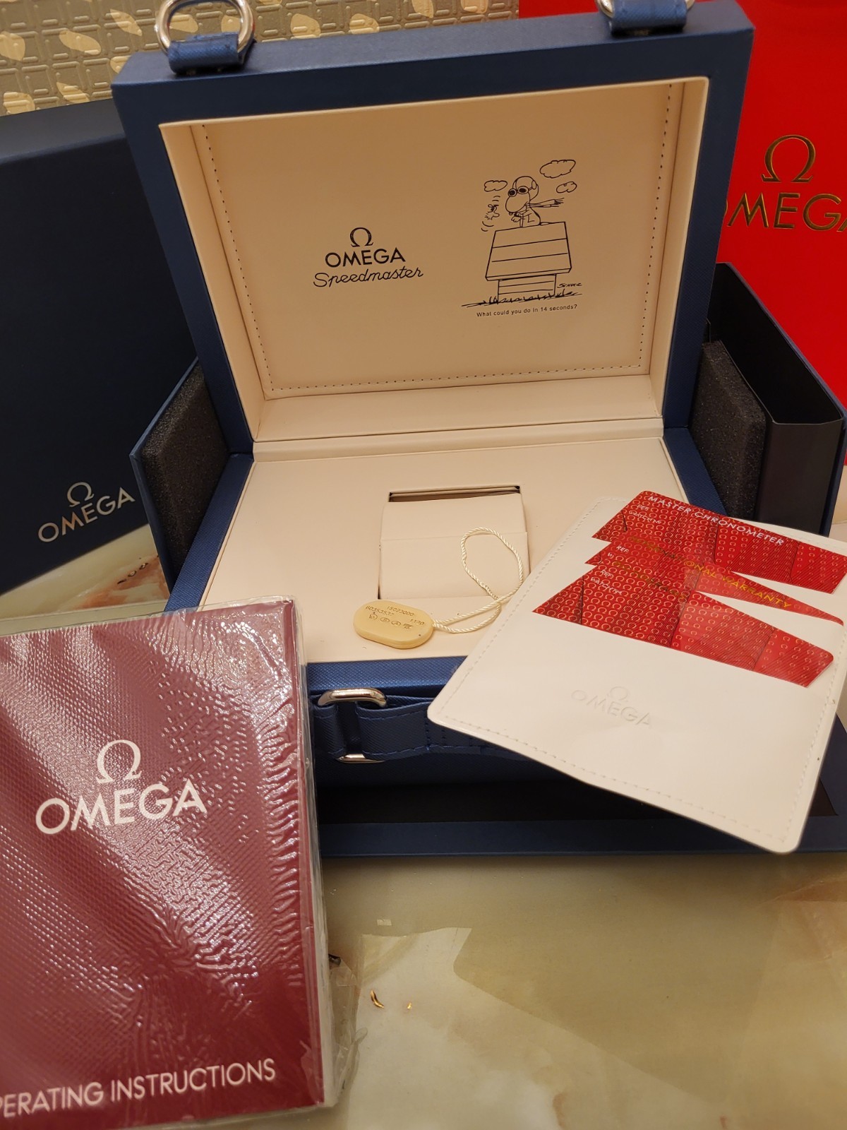 OMEGA Box Speedmaster Snoopy Award Presentation