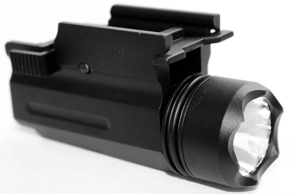 Trinity weaver mounted flashlight for sig sauer p320 handgun home defense gear