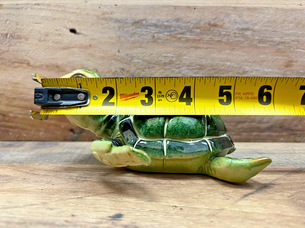 Turtle Resin Figurine 6" x 3"
