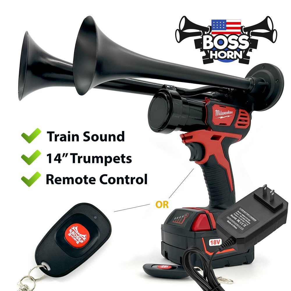 Milwaukee Train Horn + Remote