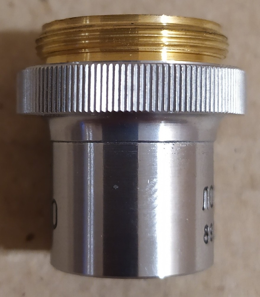 Macro Lens objective PLAN 9 x 0,2 LOMO microscope ZEISS #89062