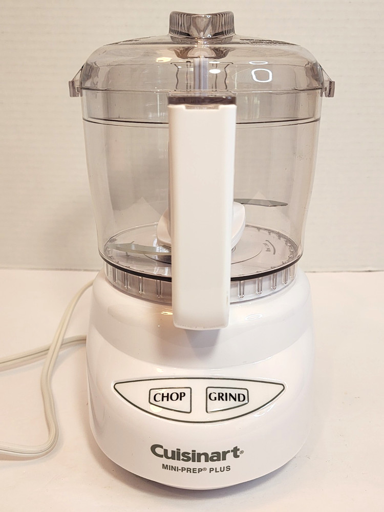Cuisinart Mini-Prep Plus Food Processor - 3 cup - DLC-2A White - Tested & Works