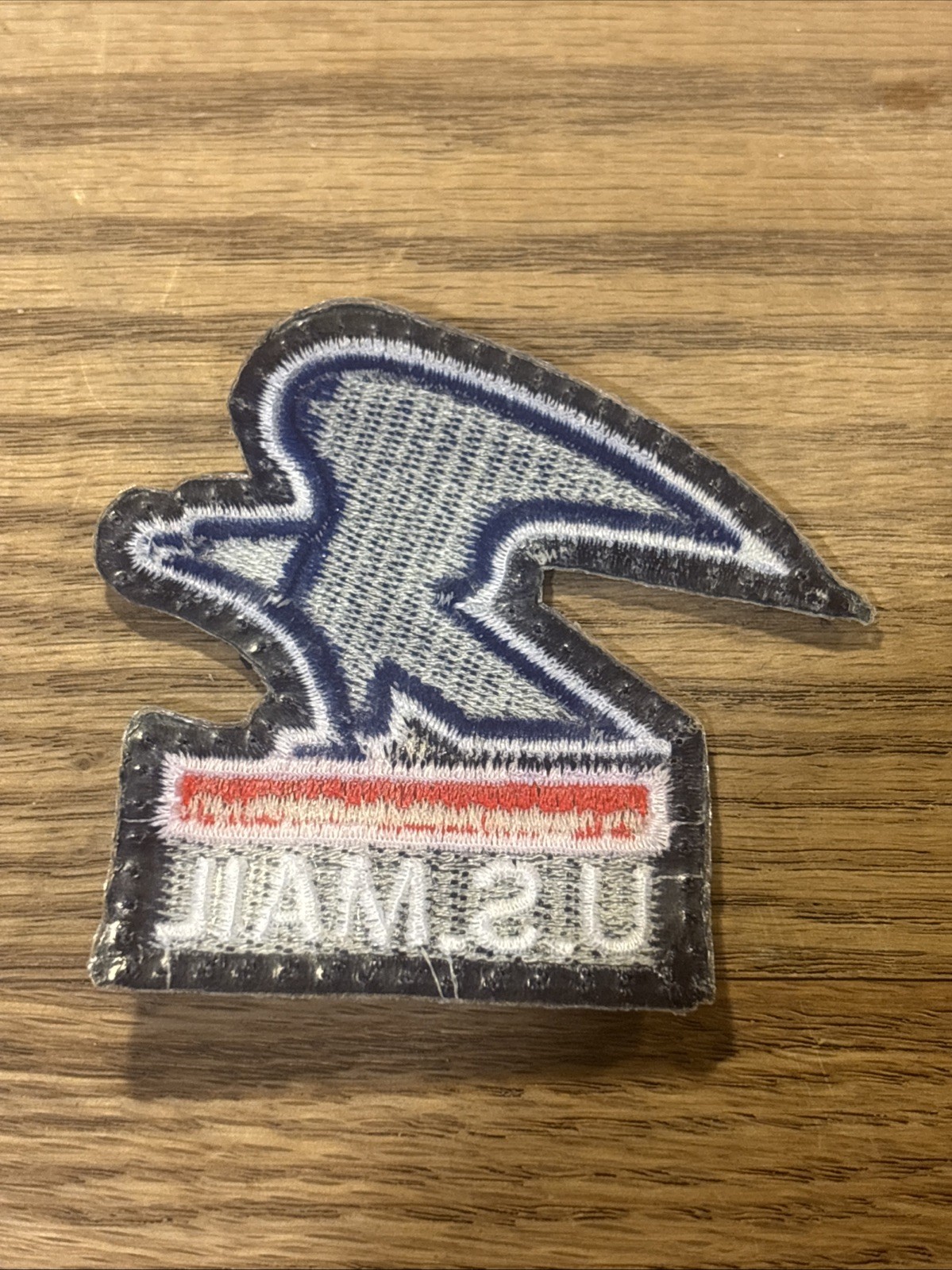 Vtg U.S. MAIL Post Office Eagle Patch Red White Blue USPS 80s 90s USPS Rare 2.5”