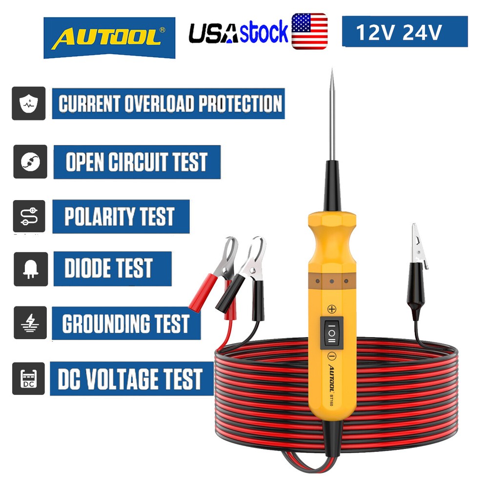 6V12V24V Automotive Test Light Car Circuit Tester Probe Electrical Device System