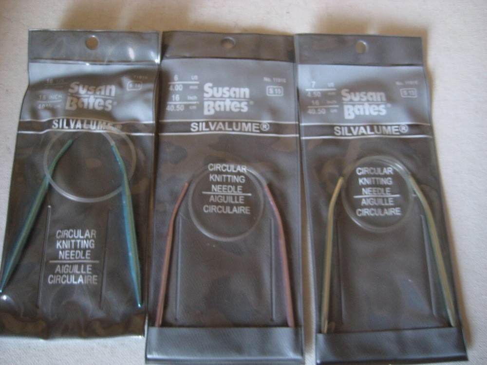 Susan Bates Circular Knitting Needles (10 pieces) Assorted Size