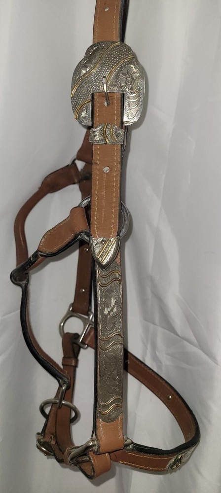 Showmanship Halter - silver embellishments