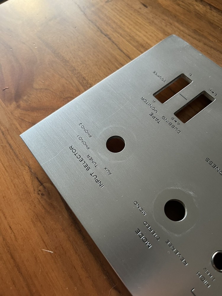 Kenwood KA-7300 Faceplate