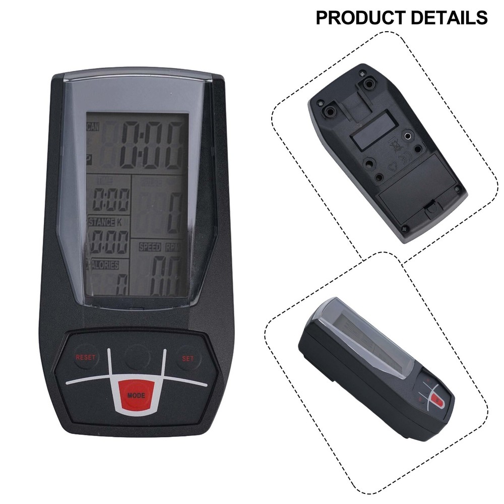 Multi Function Exercise Bike Speedometer Gym Accessorie with Scan Function