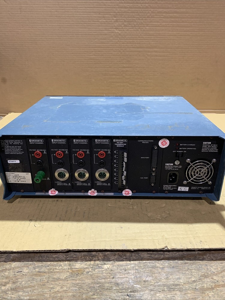 Dranetz Technologies BMI 658-400 Power Quality Analyzer