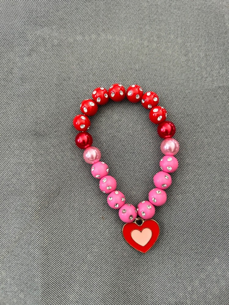 Valentine beaded bracelets