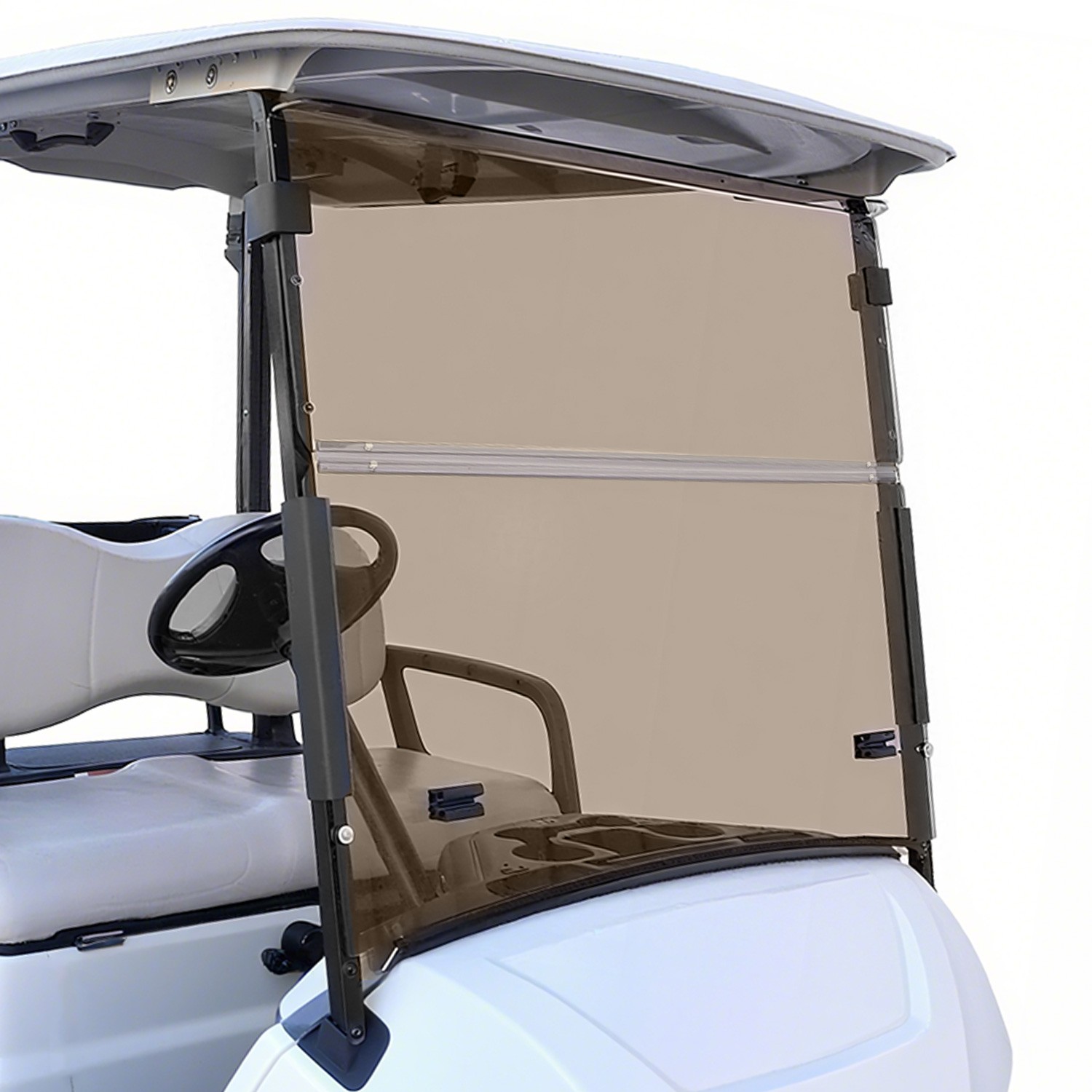 Golf Cart Tinted Folding Down Windshield For Yamaha Drive 2 Drive2 2017-UP