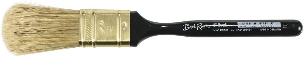 Bob Ross Oval Bristle Brush 1" Width