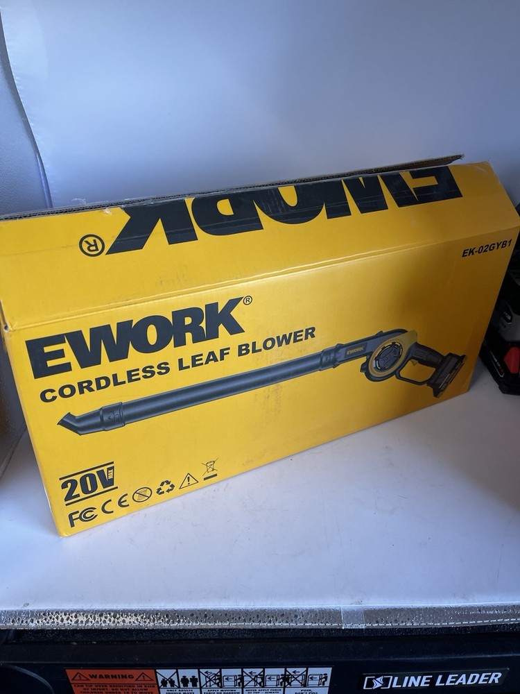 EWORK 20V Cordless Lightweight Mini Leaf Blower with Battery & Charger