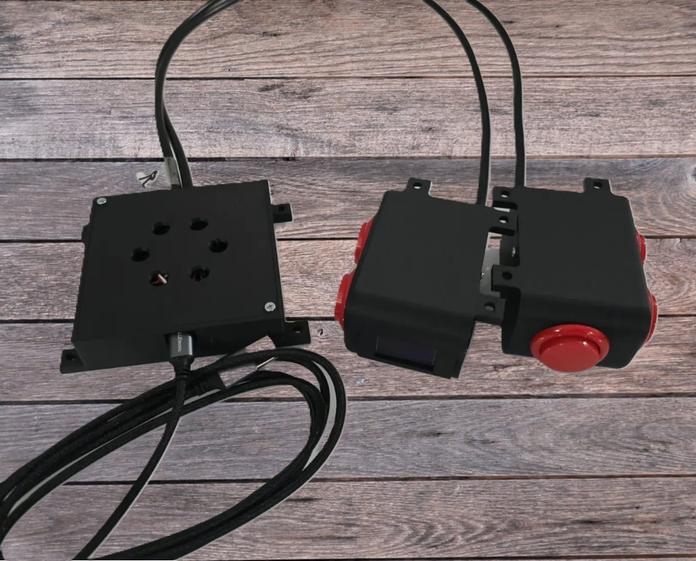 Bluetooth wireless pinball controller for multiple games PC/Android/Meta Quest