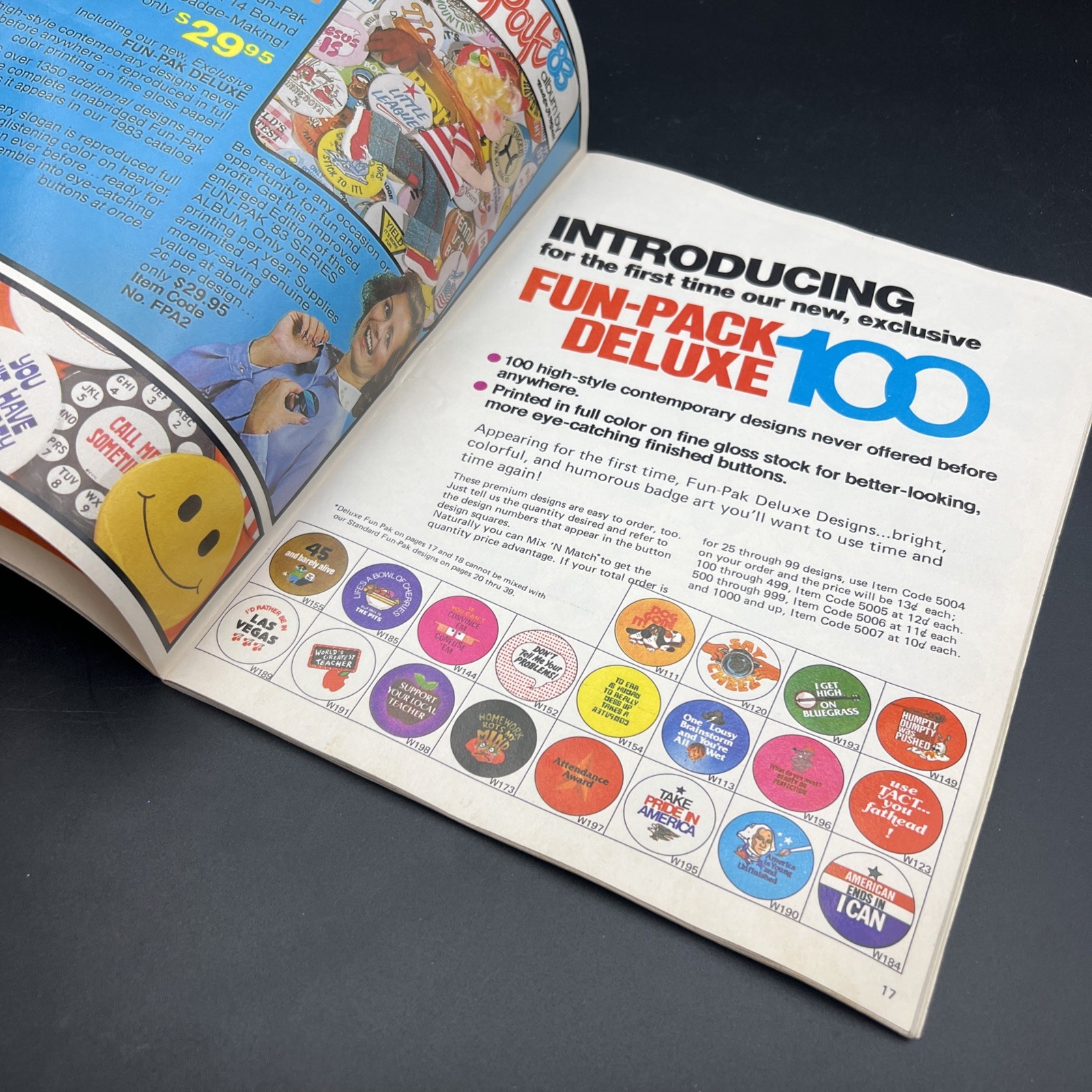 Badge A Minit Button Making Equipment Catalog 1982 Order Form Designs Ideas Zine