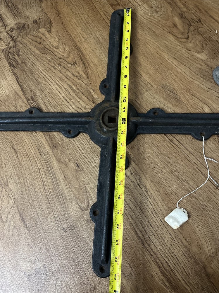Antique Cast Iron Table Base Bistro Bar Repurpose Steampunk