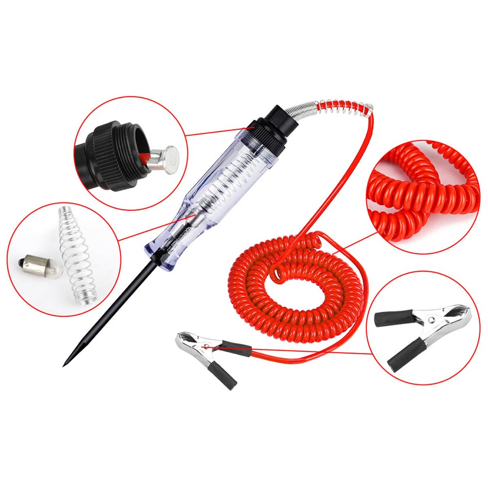 Digital Car Power Probe Circuit Electrical Tester Automotive Test Device System