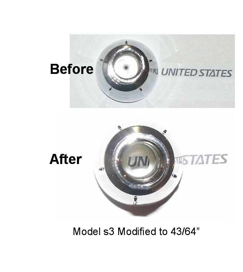 High Pressure Shower Head Modified to 14 gpm Highest Drencher Blaster Model s3