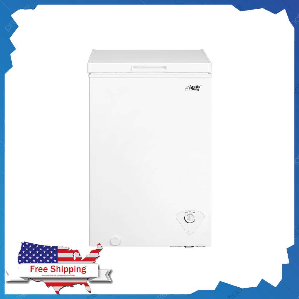 Arctic King 3.5 Cu.ft Chest Freezer, White