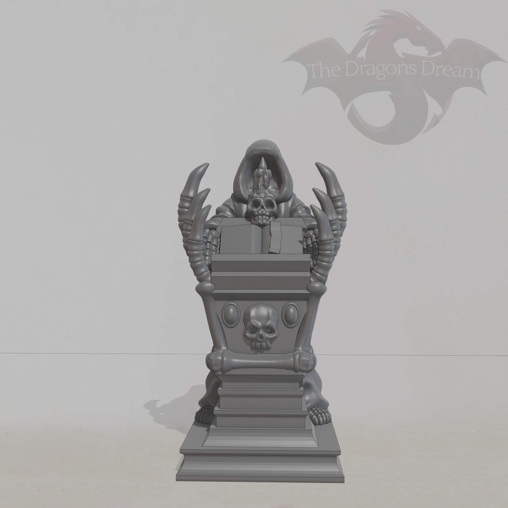 Necromancer Skeleton Alter - DnD, Pathfinder, TTRPG, Scenery, Scatter Terrain