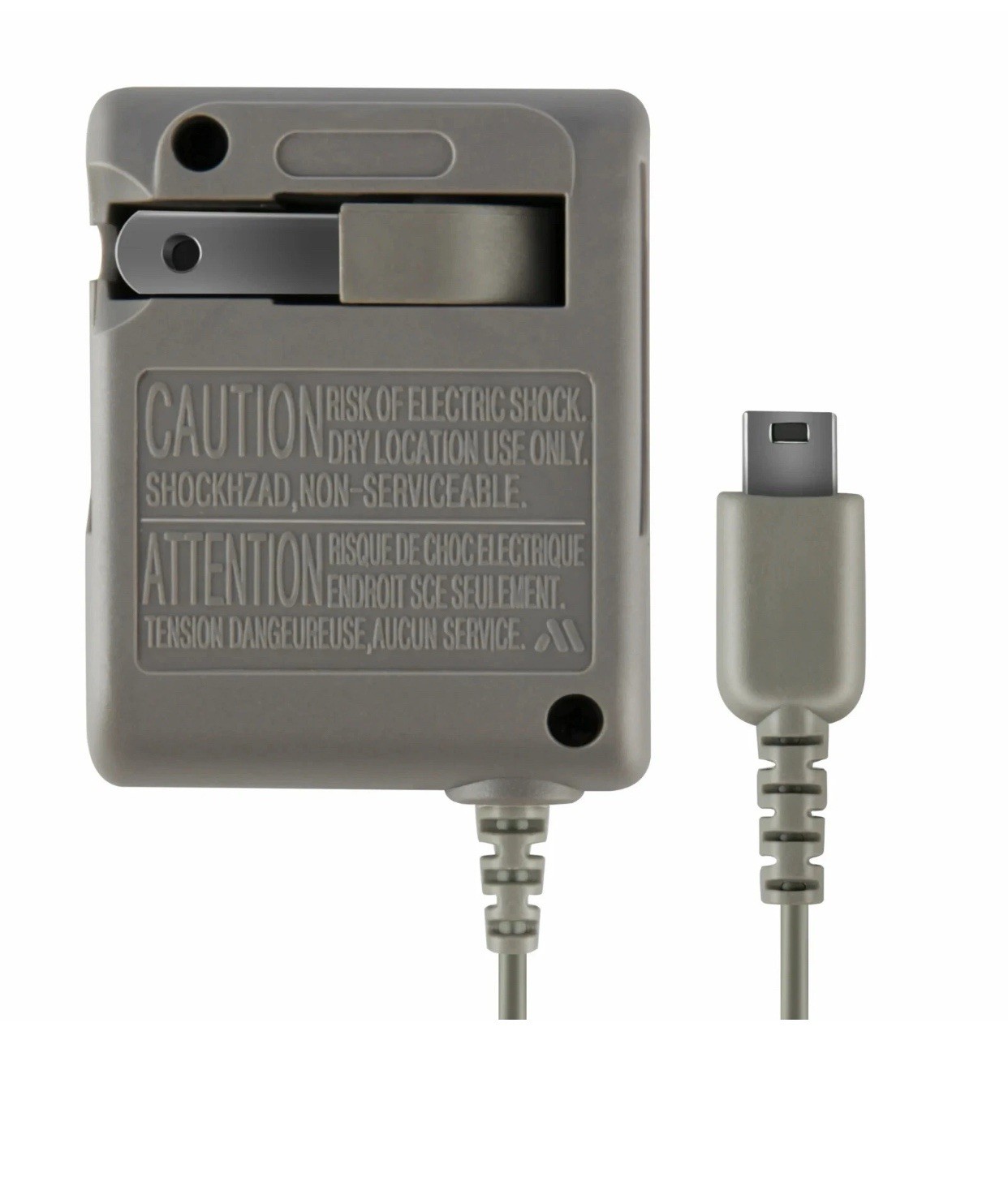 Nintendo DS Lite AC Charger 5.2V 450mA Wall Travel Adapter + Stylus Pen