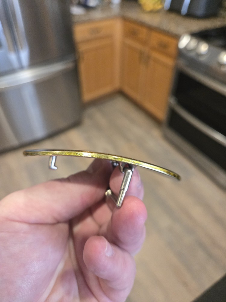 Vintage 1978 KISS Pacifica Blue Galaxy Prism Belt Buckle NICE!