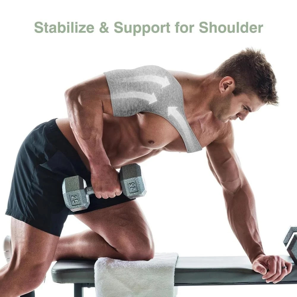 Compression Shoulder Brace, Shoulder Support Brace, AC Joint Rotator Cuff Brace~