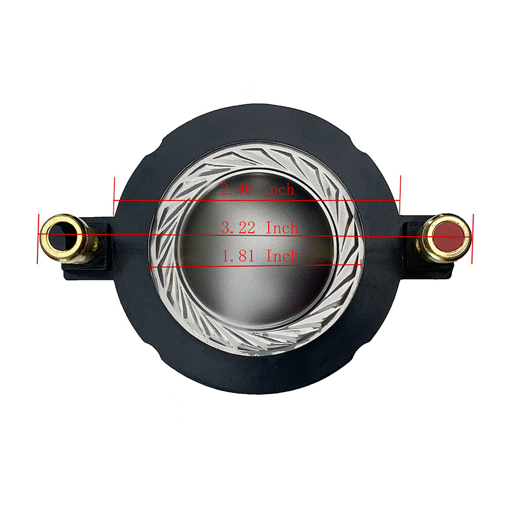 1.35" 34MM Titanium Compression Stage Audio PA Speaker 8 Ohm Driver Tweeter