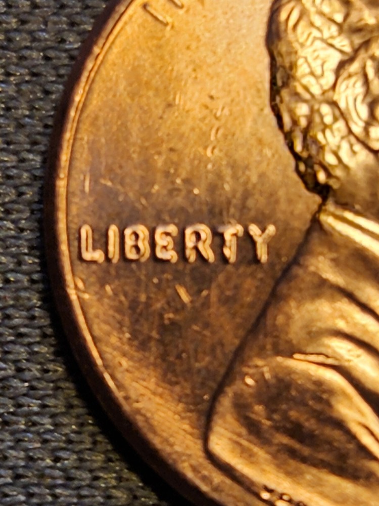 Beautiful Example - 2021 Doubled Obverse Lincoln Cent Error Variety