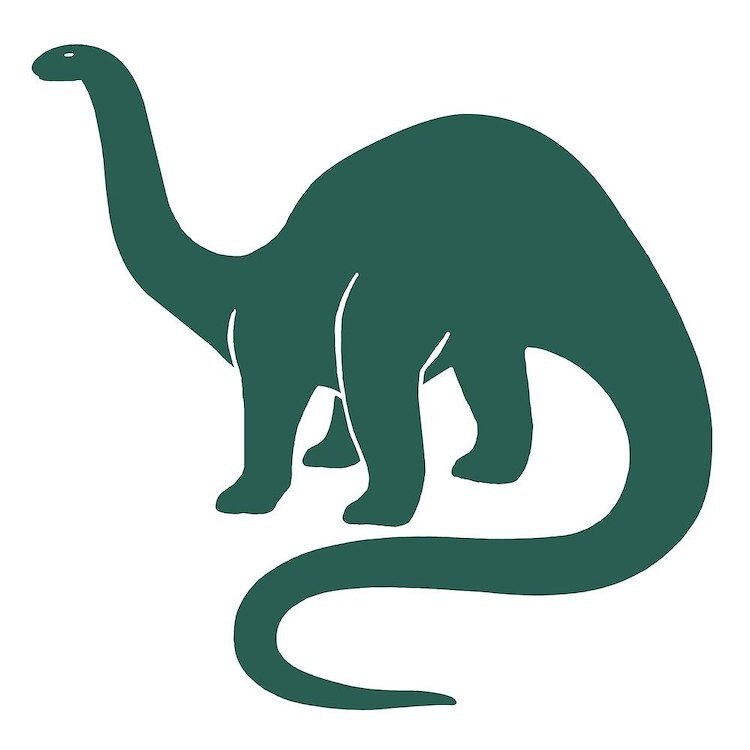 CafePress Brontosaurus 10" Wall Clock (50881537)